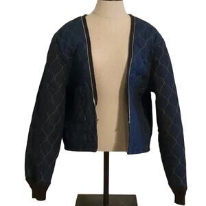 Vintage flame proof quilted jacket‎ Topps safety apparel